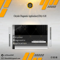 Chrysler Diagnostic Application (CDA) v5.01 Multilingual Diezel365