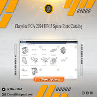 Chrysler FCA 2024 EPC5 Spare Parts Catalog Diezel365