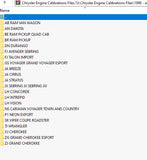 Chyrsler F.C.A Group Flash files collection 2000 - 2017 Diezel365