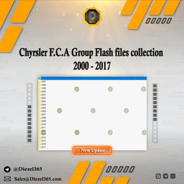 Chyrsler F.C.A Group Flash files collection 2000 - 2017 Diezel365