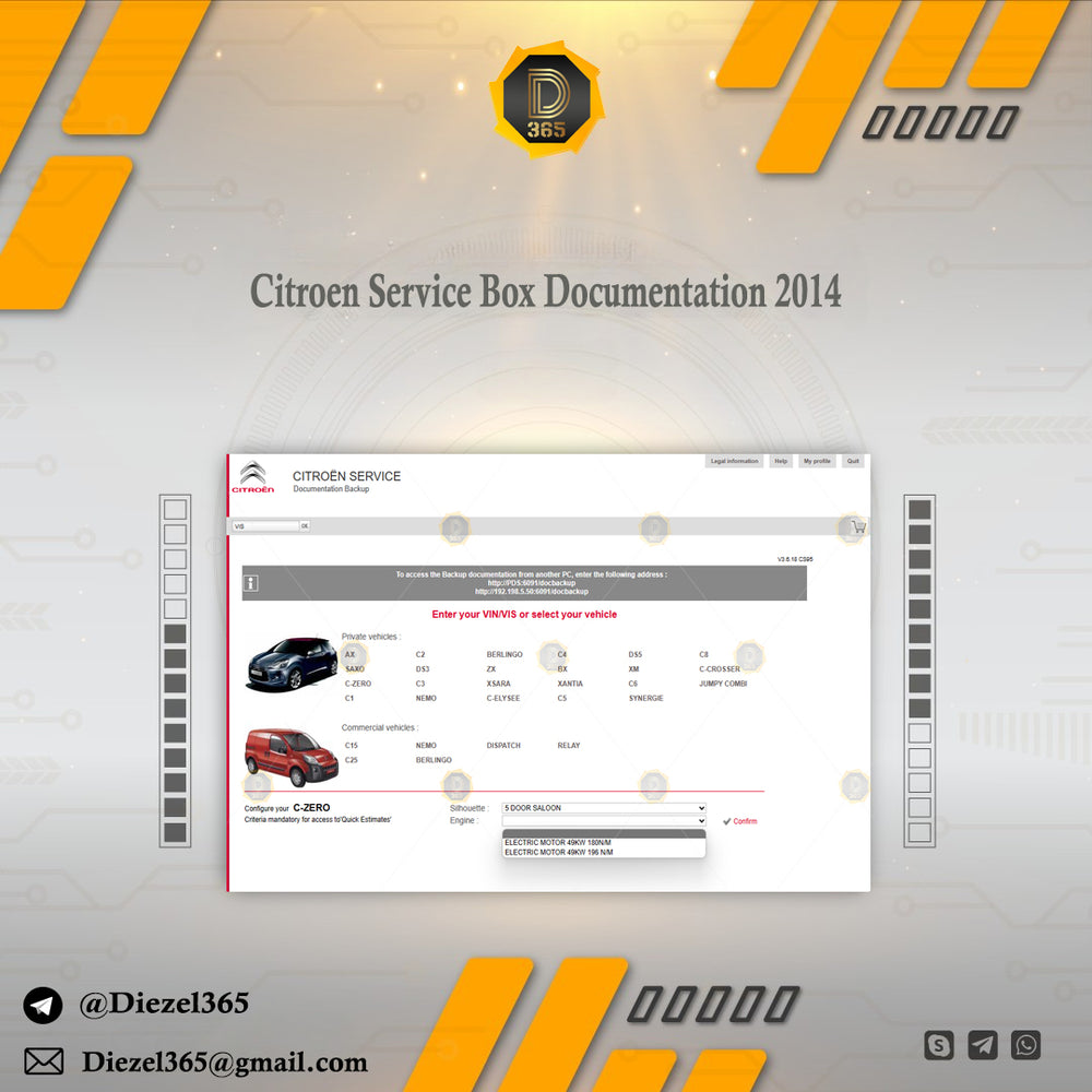 Citroen Service Box Documentation 2014