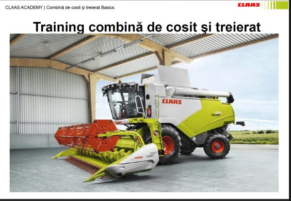 CLAAS Service Manual, User Manual & Training Manual