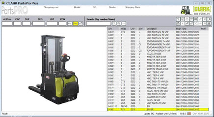 Clark ForkLift Parts Pro Plus EPC v542 Spare Parts Catalog 2024 Diezel365