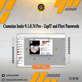 Commins Insite 9.1.0.74 Pro – ZaplT and Fleet Passwords Diezel365