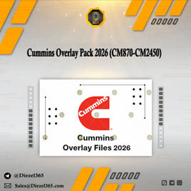 Commins Overlay Package 2026 (CM870-CM2450) Diezel365