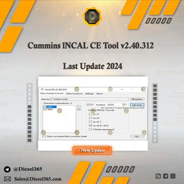 Commins lNCAL CE Tool v2.40.312 - Last Update Diezel365
