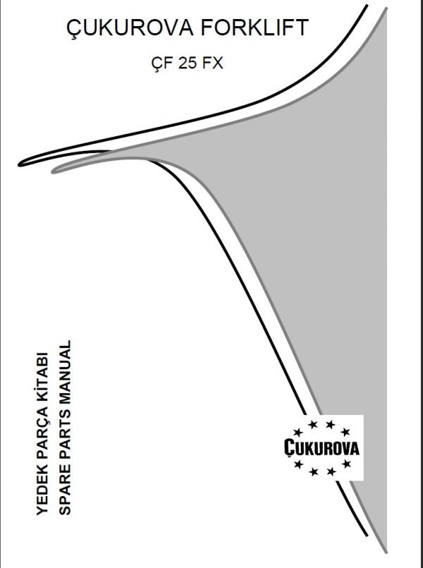 Cukurova Forklift Truck Collection Manuals PDF