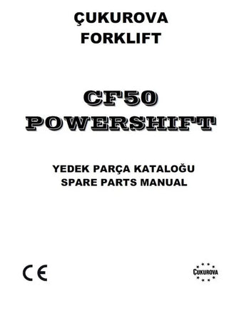 Cukurova Forklift Truck Collection Manuals PDF Diezel365