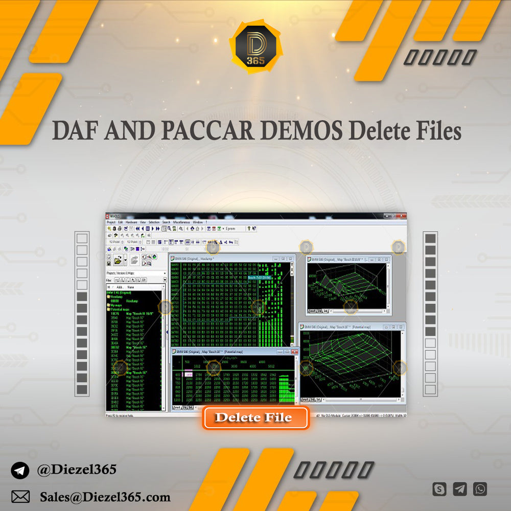 DAF AND PACCAR DEMOS Delete Files