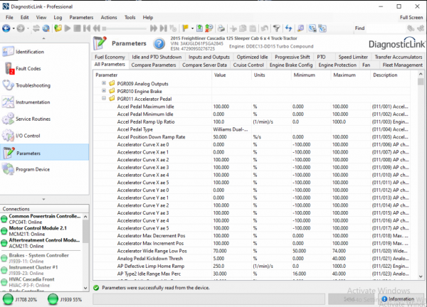 Detroit Diesel Diagnostic Link DDDL 8.21 SP3 Professional + Troubleshooting 2025 – with Kg