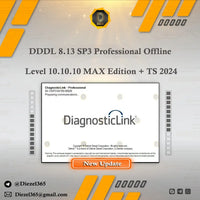 DDDL 8.13 SP3 Professional Offline Level 10.10.10 MAX Edition + TS with Unlimited LICENSES Subscription Diezel365
