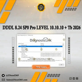 Detroit Diesel Diagnostic Link DDDL 8.23 SP2 Pro LEVEL 10.10.10 + Troubleshooting 2026 Diezel365