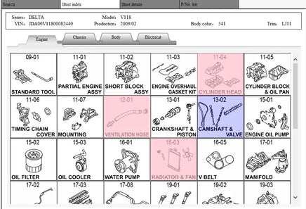 Daihatsu Parts Catalog Diezel365