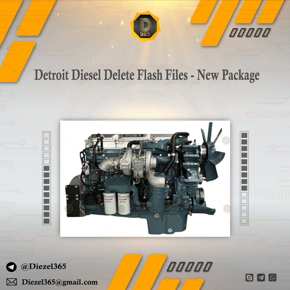 Detroit Diesel Delete Flash Files - New Package