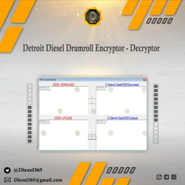 Detroit Diesel Drumroll Encryptor - Decryptor Diezel365