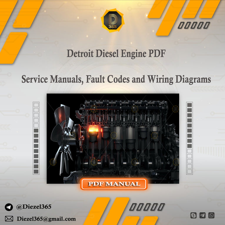 Detroit Diesel Engine PDF Service Manuals, Fault Codes and Wiring Diagrams