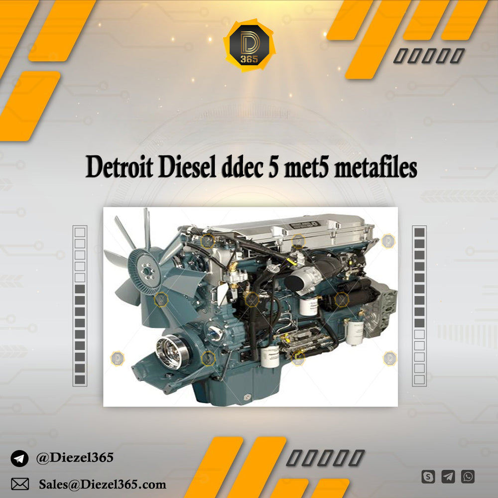 Detroit Diesel ddec 5 met5 metafiles