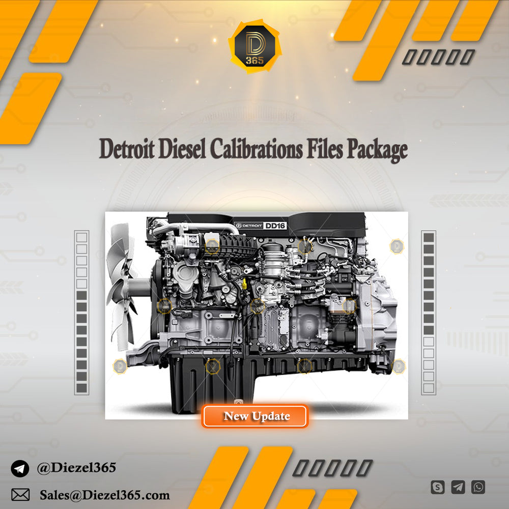 Detroit Diesel Calibrations Files Package