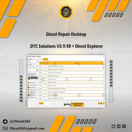 Diesel Repair Desktop - DTC Solutions V2.9.98 + Diesel Explorer Diezel365