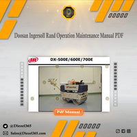 Doosan Ingersoll Rand Operation Maintenance Manual PDF Diezel365