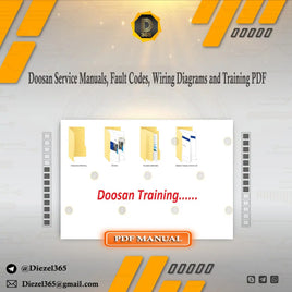 Doosan Service Manuals, Fault Codes and Wiring Diagrams + Training PDF Diezel365