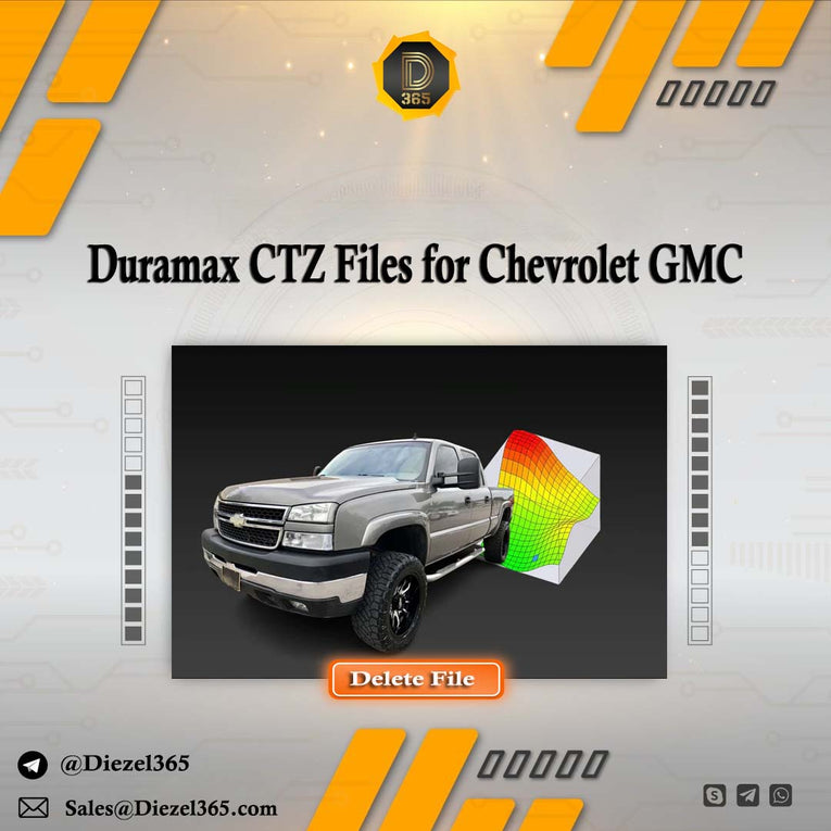 Duramax CTZ Files for Chevrolet GMC