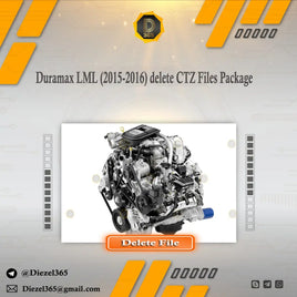 Duramax LML (2015-2016) delete CTZ Files Package Diezel365