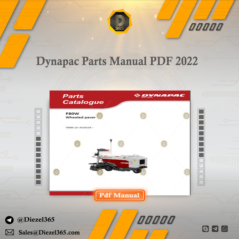 Dynapac Parts Manual PDF 2022