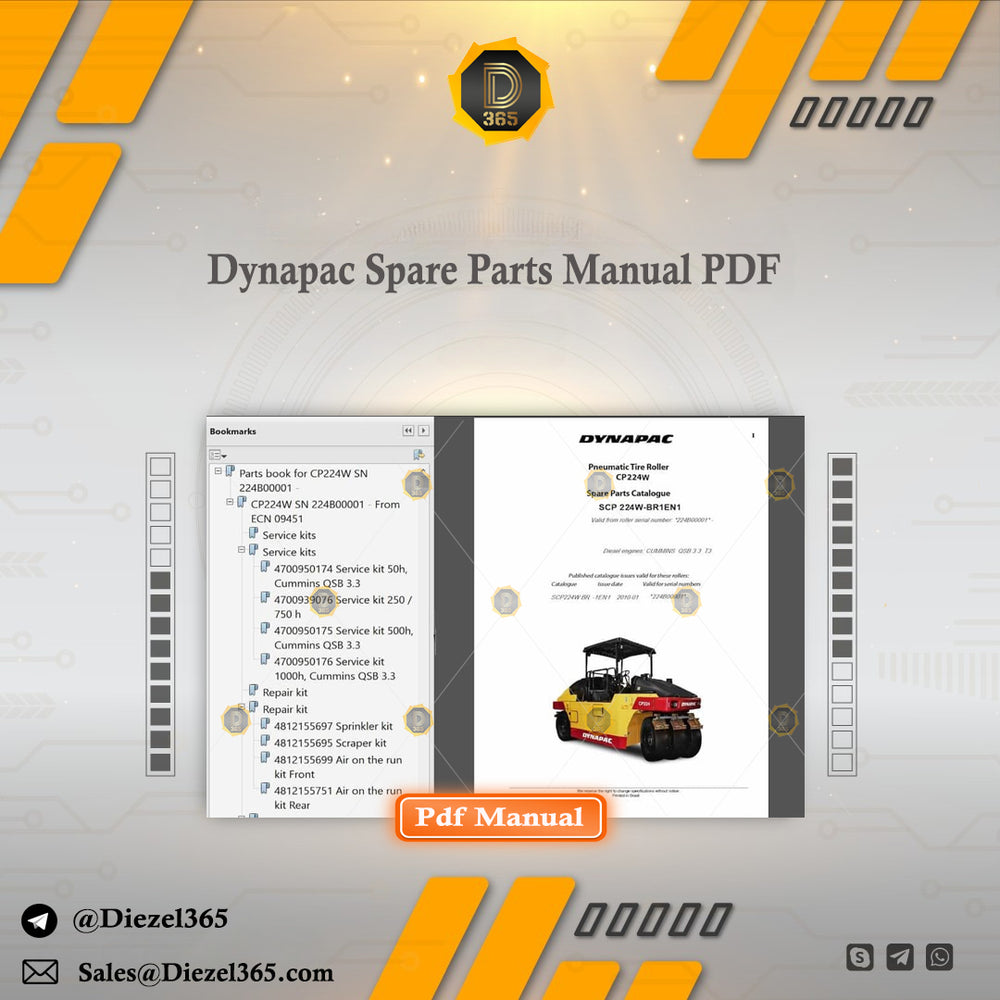 Dynapac Spare Parts Manual PDF