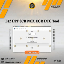 E42 DPF SCR NOX EGR DTC Tool + Using guide Diezel365