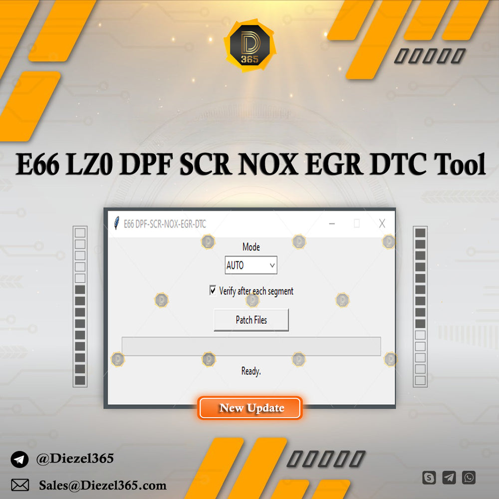 E66 LZ0 DPF SCR NOX EGR DTC Tool + Using guide + HPT editor tool