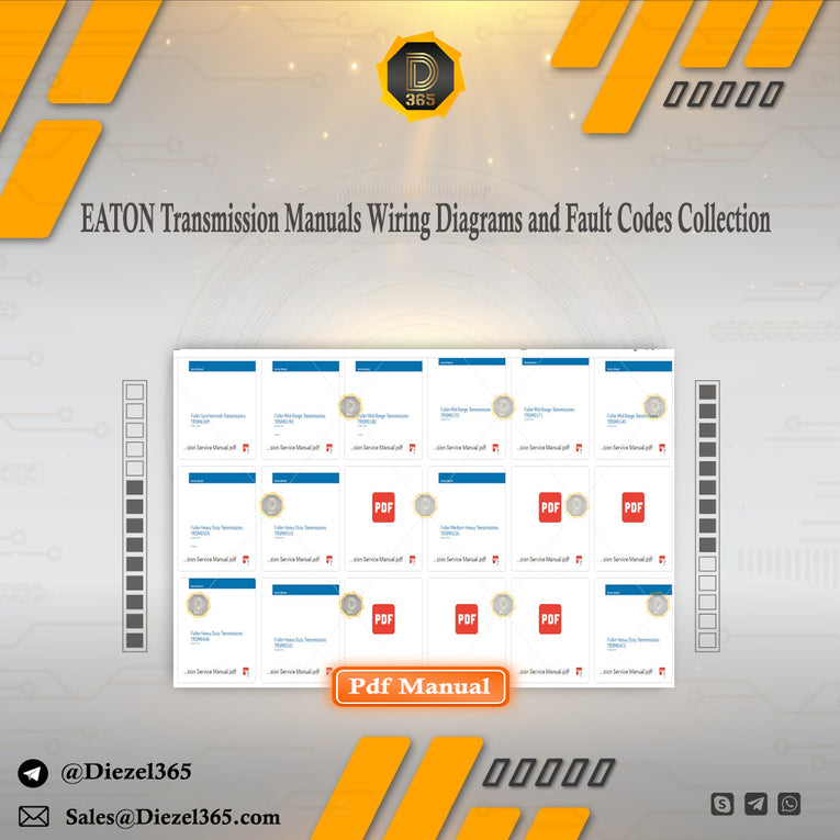 EATON Transmission Manuals Wiring Diagrams and Fault Codes Collection