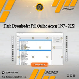 Flash Downloader Full Online Access 1997 – 2022 Group Original files for Jeep/Dodge/Chrysler/Fiat/R-a-m Diezel365