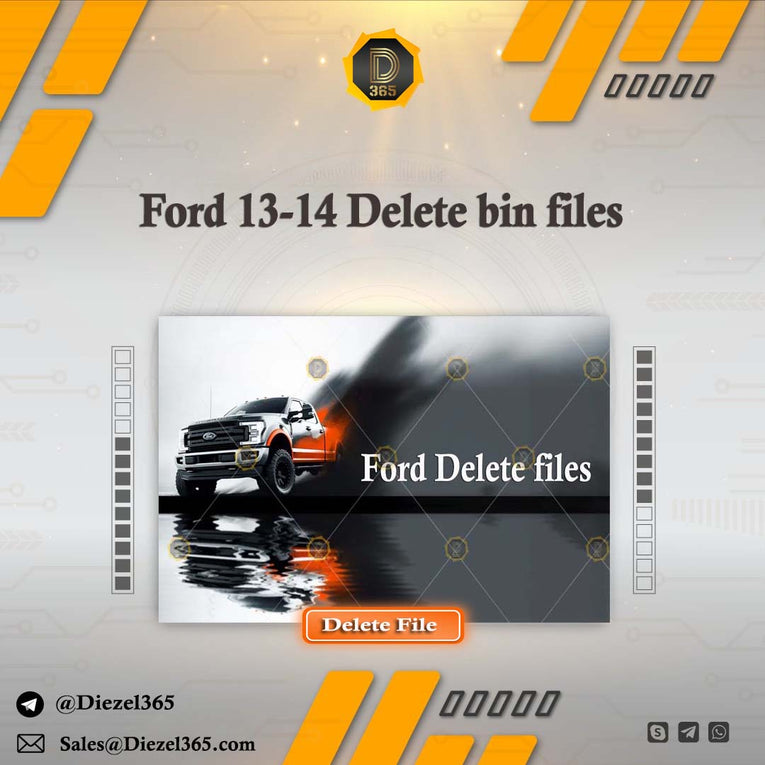 Ford 13-14 Delete bin files