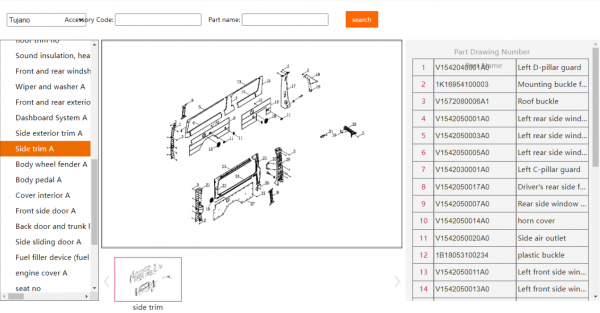 Foton EPC 2024 Online Parts Catalog