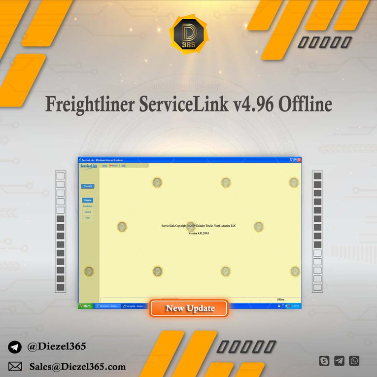 Freightliner ServiceLink v4.96 Offline