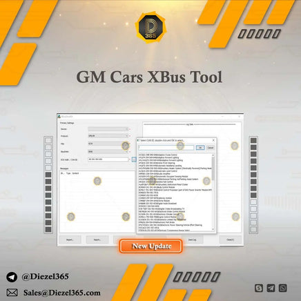 GM Cars XBus Tool kit Diezel365