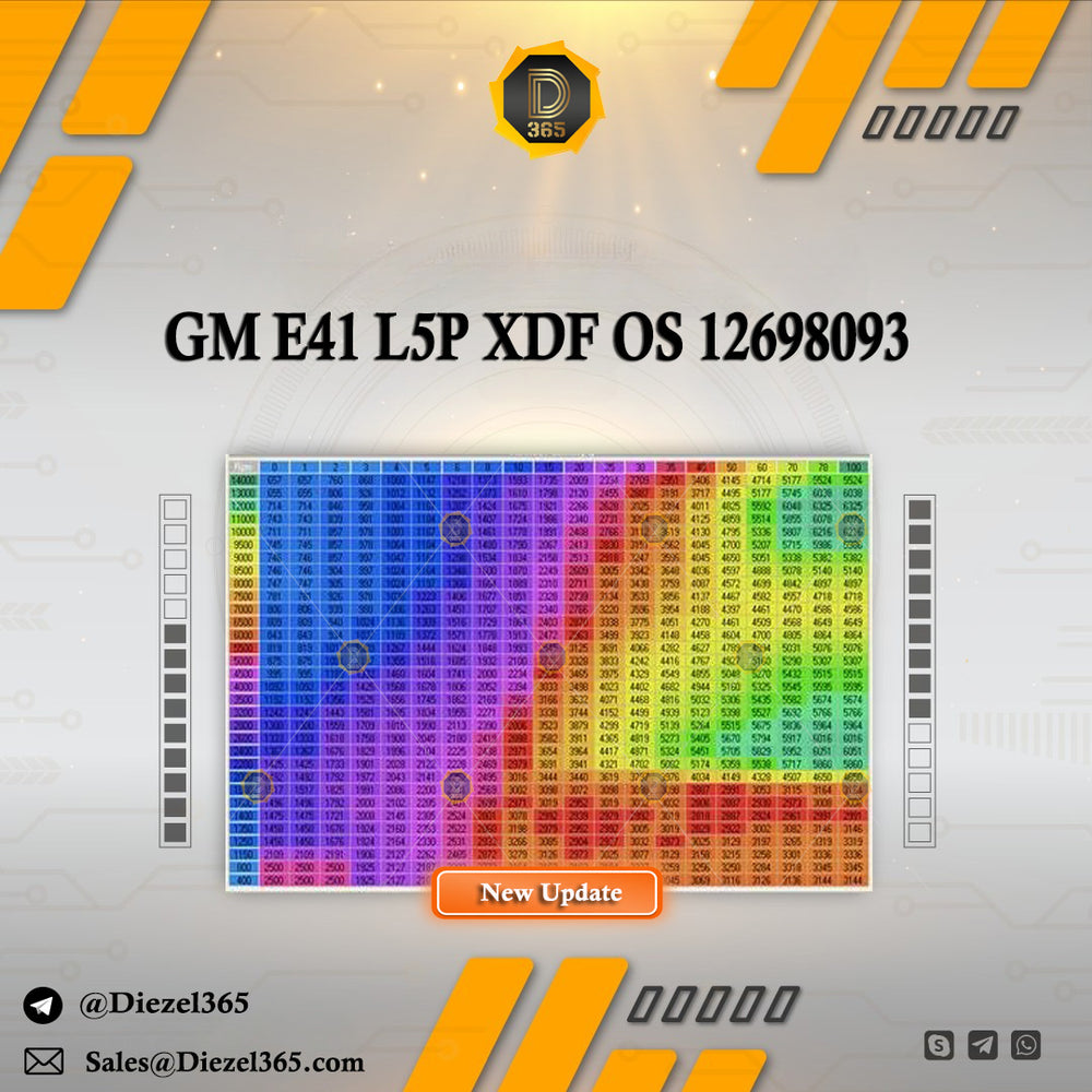 GM E41 L5P XDF OS 12698093