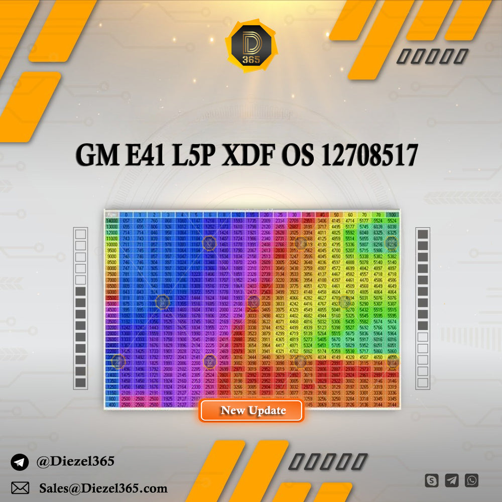 GM E41 L5P XDF OS 12708517