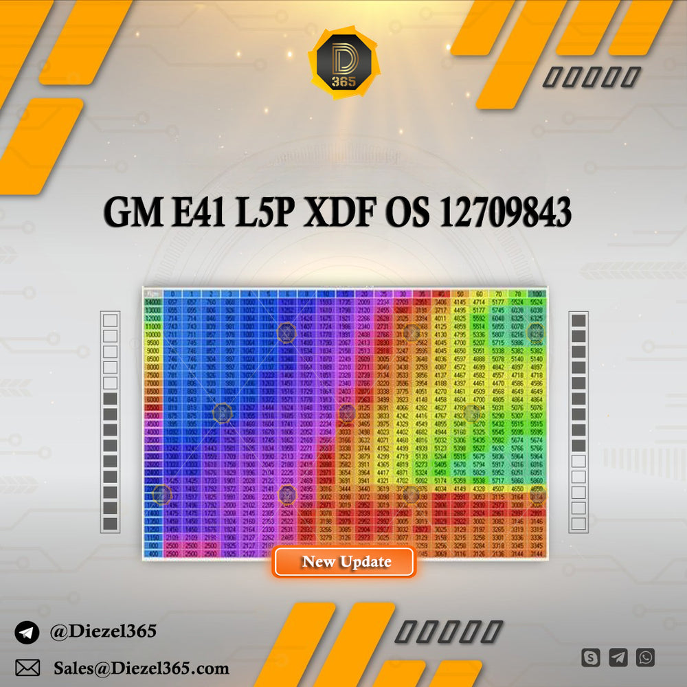 GM E41 L5P XDF OS 12709843