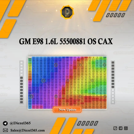 GM E98 1.6L 55500881 OS CAX Diezel365