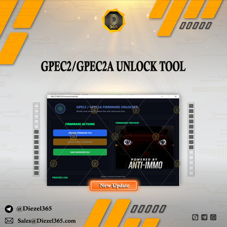 GPEC2/GPEC2A UNLOCK TOOL for Dodge, Jeep, Chrysler and Fiat vehicles