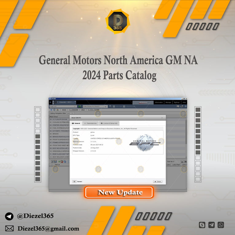 General Motors North America GM NA 2024 Parts Catalog