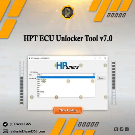 HPT ECU Unlocker Tool v7.0 Diezel365