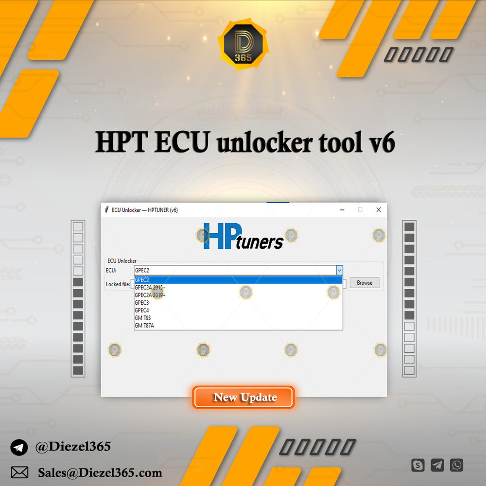 HPT ECU unlocker tool v6