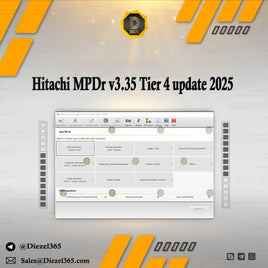 Hitachi MPDr v3.35 Tier 4 update 2025 + unlock keygen Diezel365