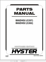 Hyster Spare Parts Manual 2024 Forklift Collection 3.39GB PDF Diezel365