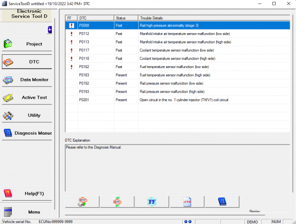 IHI Shibaura Service Tool D – with Kg