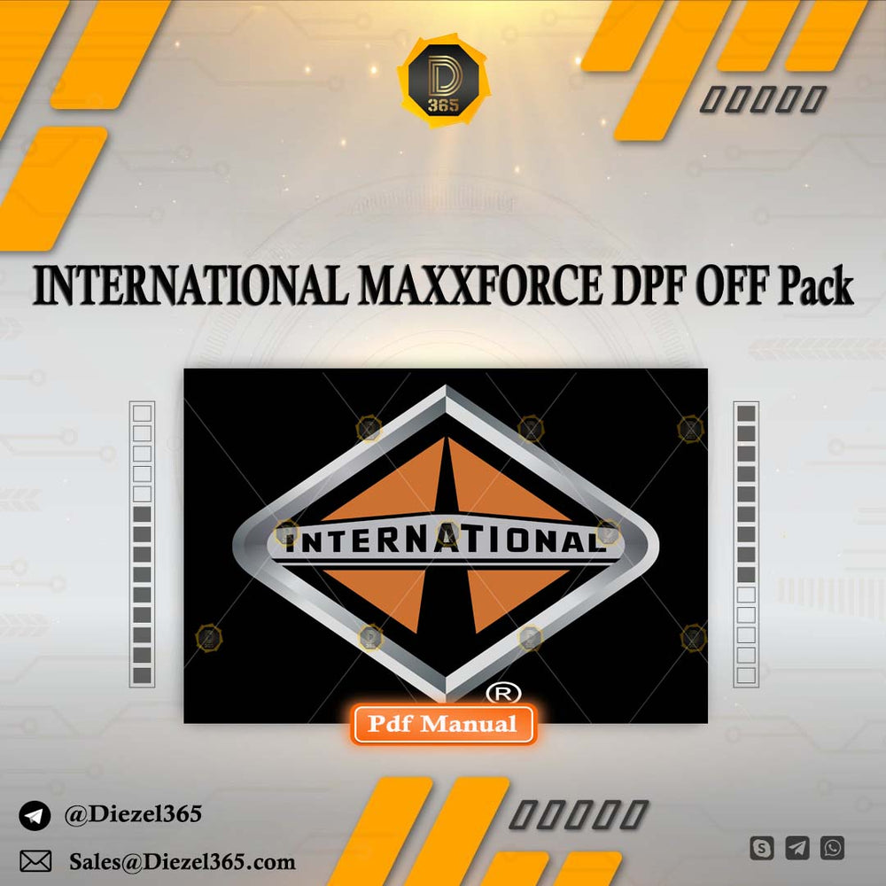 INTERNATIONAL MAXXFORCE DPF OFF AUTOMATIC & MECHANICAL TRANSMISSION