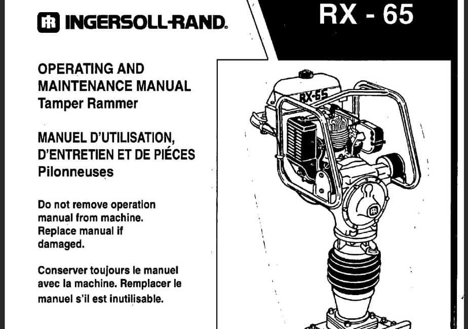 Doosan Ingersoll Rand Operation Maintenance Manual PDF